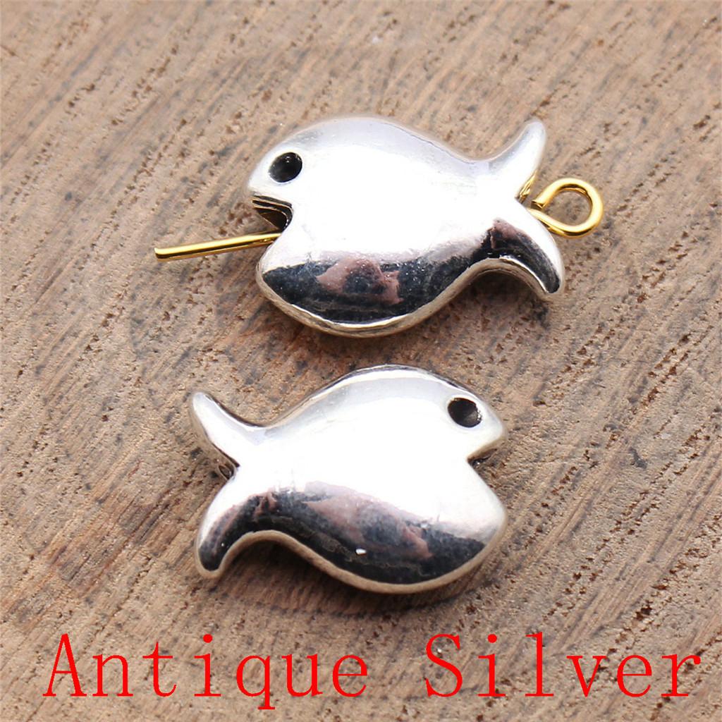 Ocean Animal Tiny Hole Beads For Bracelet Necklace Jewelry Making Craft Findings