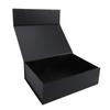 Gift Box with Magnetic Closure Foldable Filp Open Large Valentines Box for Jewelry Perfume Black