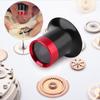 10X Magnification Magnifier Loupe Aluminum Alloy Eye Magnifier Magnifying Glass  Stamp Collection