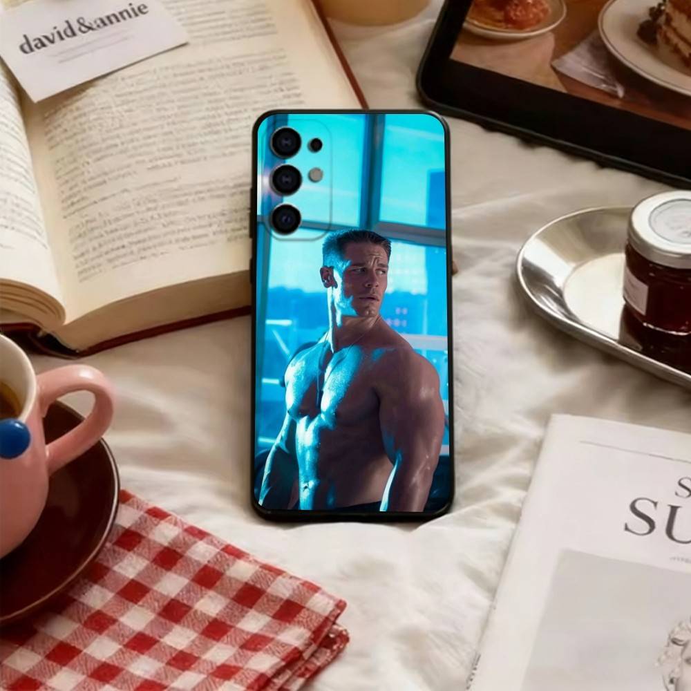 Wrestler John Cena Phone Case Soft black For Samsung S25,S24,S21,S22,S23,S30,Ultra,S20,Plus,Fe,Lite