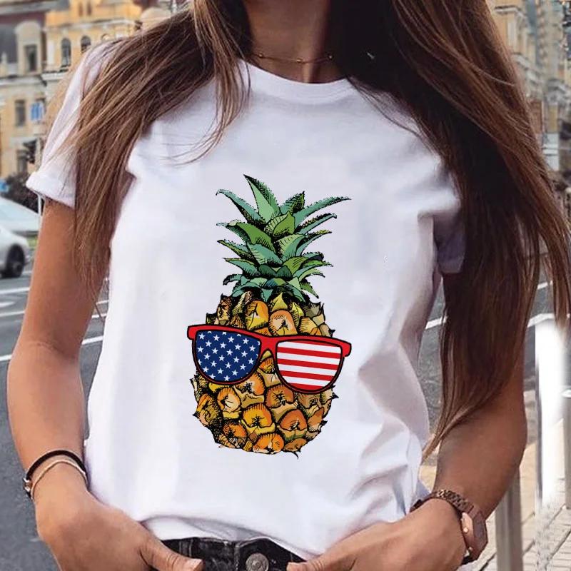 T-shirts Short Sleeve tee  femme Summer Female T- Harajuku Graphic t  Ladies Fashion Tops Tees tshirt