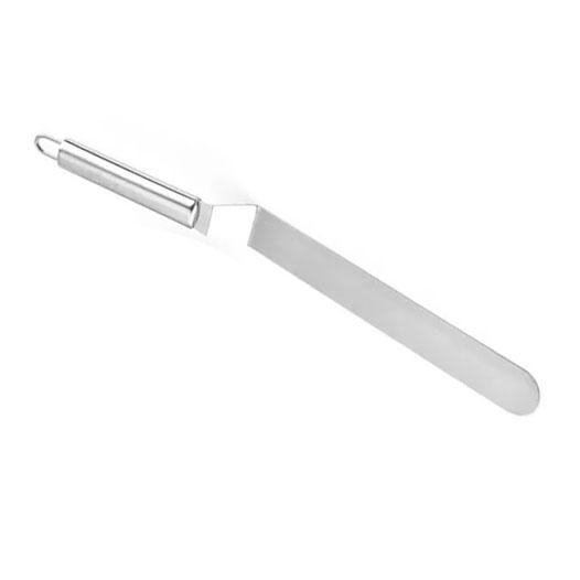 

Смещенная лопатка из нержавеющей стали, переносная лопатка для кремовой глазури, для украшения кондитерских изделий и тортов