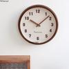 Nordic Silent Clock Wall Simple Aesthetic Design High Quality Creative Fashion Art Wall Watch Modern Room Muebles Decorations