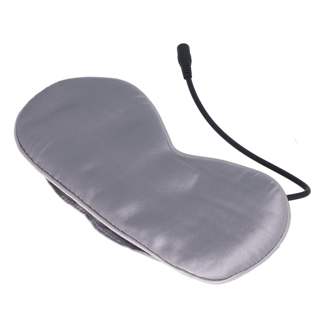 USB Electric Heated Eye Pad Fatigue Relief Blackout Sleep Steam Eye Patch Ice Breathable Silk Eye