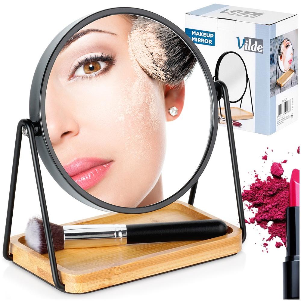 Double-sided cosmetic mirror 18.5x10.5x20 cm
