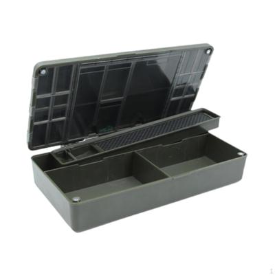 Carp Fishing Tackle Box Organizer Portable Waterproof Storage Case for Lures