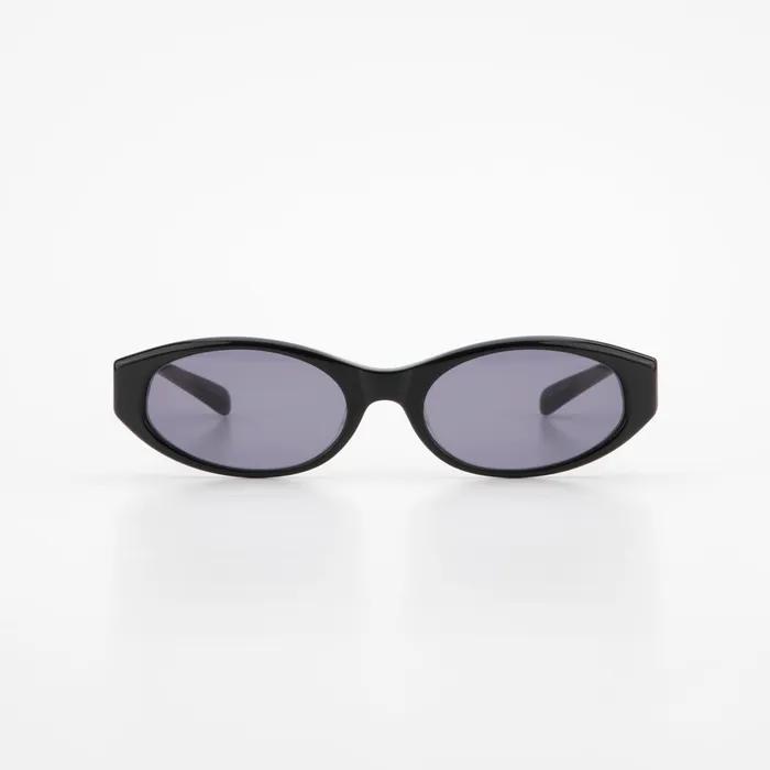Cat-eye lof sunglasses / black
