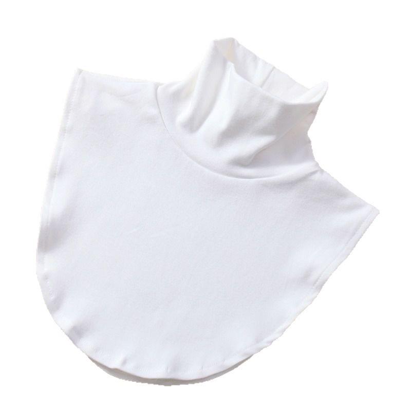 Korean Style Women's High Neck Base Layer Collar - Spring/Autumn Neck Warmer & Winter Accessory