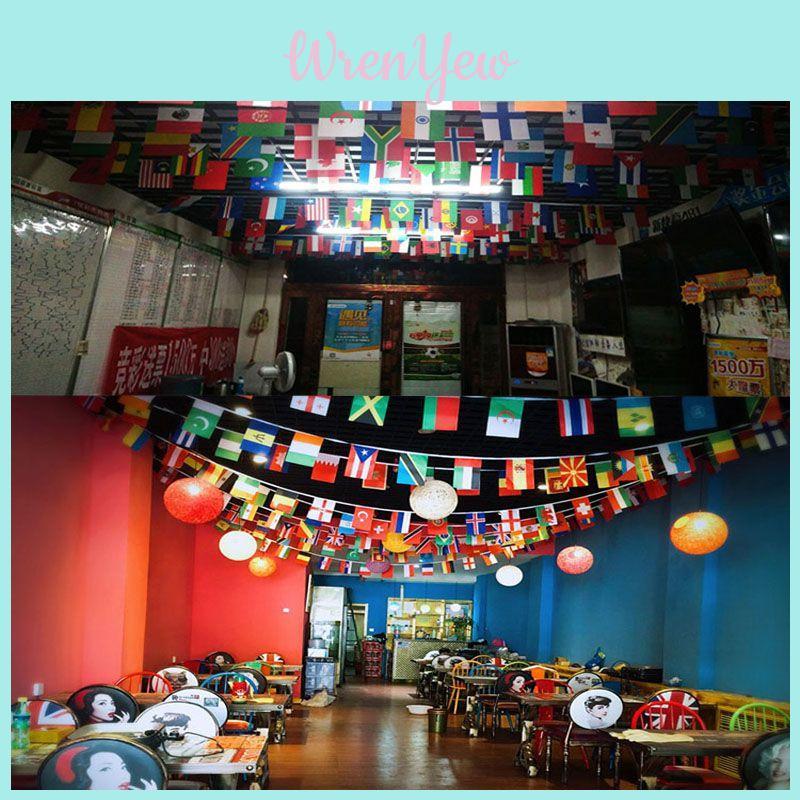 Euro Bunting Flags 2021 7 Meter Long Durable Fabric Flags Representing 24 Nations With Stunning Designs