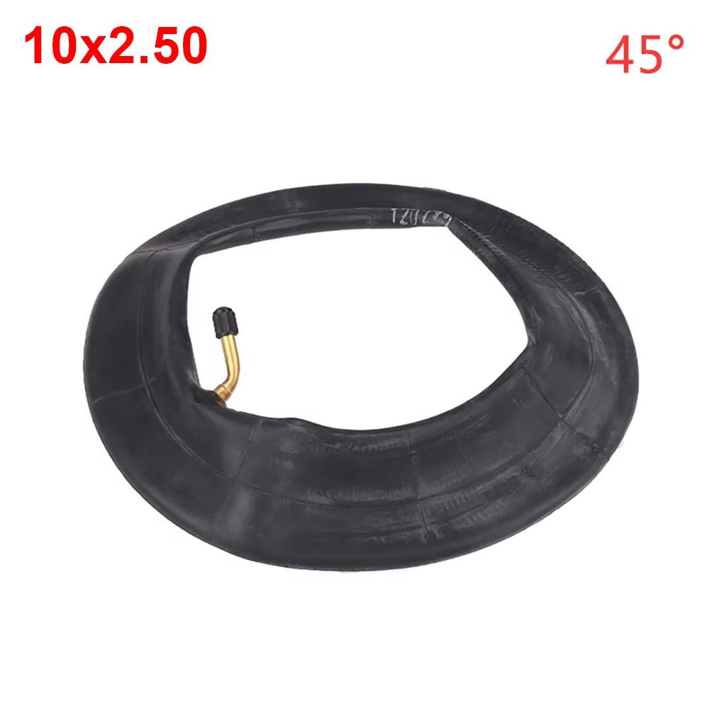 

1Pcs 10x2.50 Inner Tube 0° 45° 90° Pneumatic Tire Inner Tyre For Electric Scooter Bike Balance Car 45 Degree