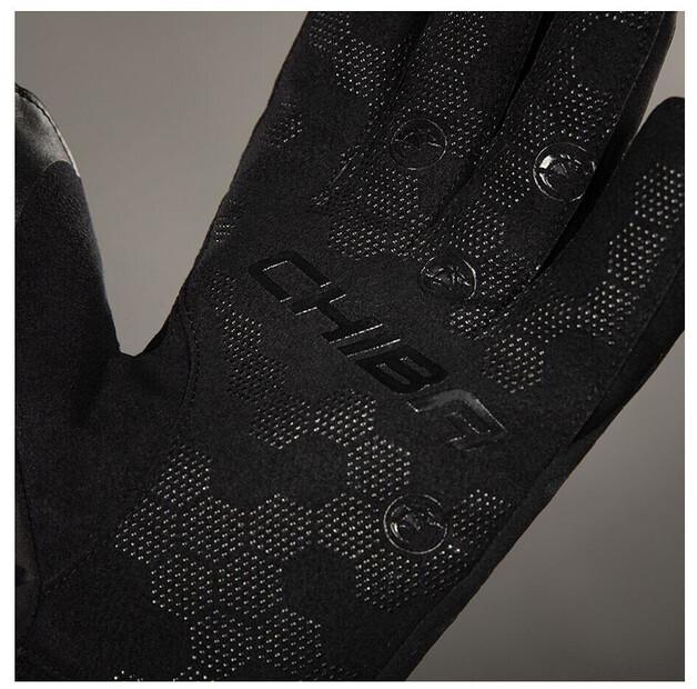 Chiba Classic Winter Bicycle Gloves (black/gold)