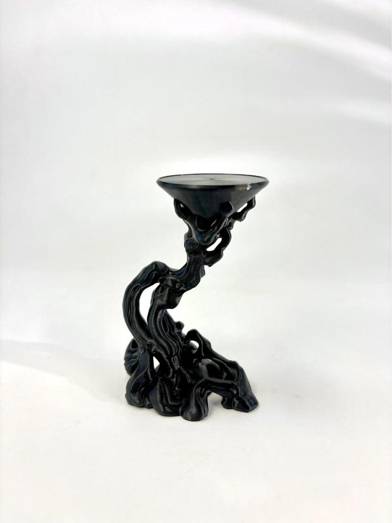 Stoner2048 Modern Chinese Style Root Carving Display Stand