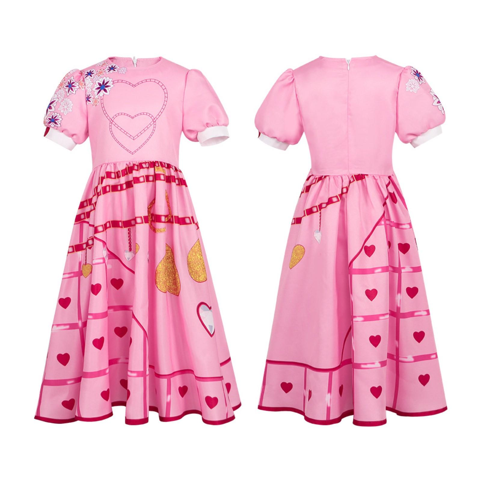 

Платье принцессы аниме с принтом «Дети на Хэллоуин» от Hearts 110 розовый