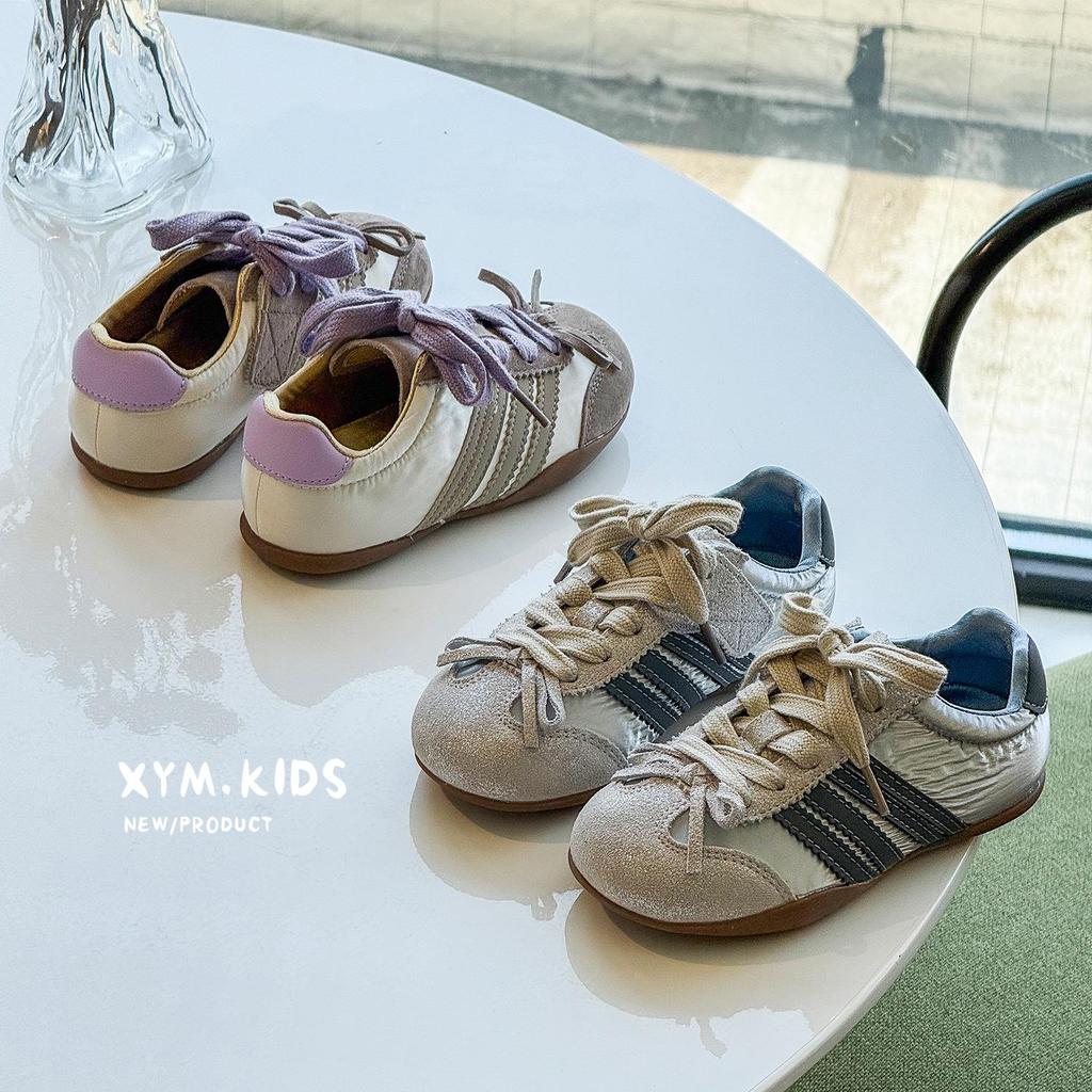 Spring 2026 Kids' Korean Style Bow Genuine Leather Shoes - Elegant, Versatile Girls' Thin Sole