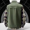 Summer Men Outdoor Breathable Sleeveless Vest Men Casual Multi Pocket Vest Man Cargo Safari Work Waistcoat Plus Size 6XL