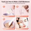 Silicone Face Mask Bowl Set with Spatula and Brush DIY Mixing Bowl for Facial Clay Mask Professional Beauty Spa Kit for Home Use