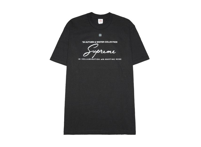 Supreme Martine Rose Tee Black S