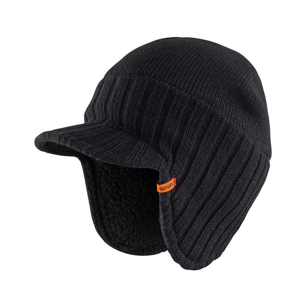 Scruffs Men's Trade Curved Peak Beanie