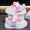 2025 Spring/Autumn Breathable Cartoon Skate Shoes for Girls - Comfortable & Cute Casual Children's Sports Footwear