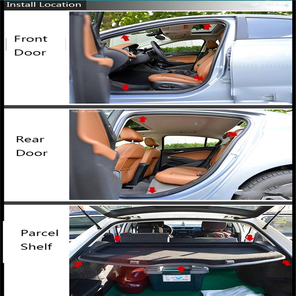 Rubber Car Door Seal Weatherstrip (3Meters)