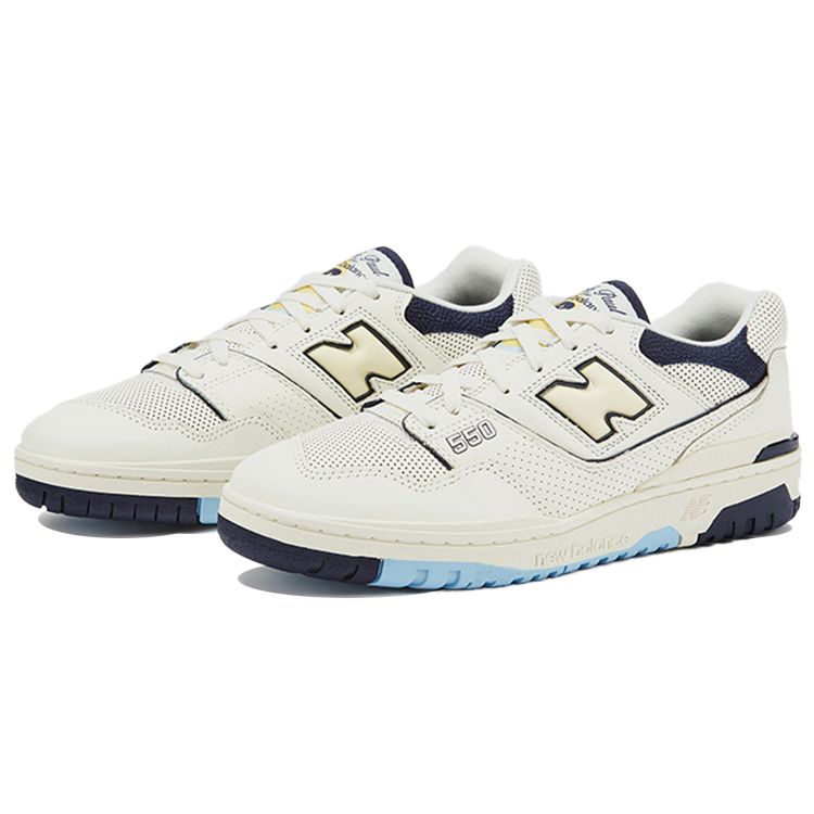 New Balance Rich Paul X 550 White Navy Unisex Sneakers BB550RP1