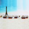 Sailing Boat In Bottles Miniatures Fairy Garden Glass Decoration Figurines Drift Bottle DIY Desktop Home Decoration Accessories