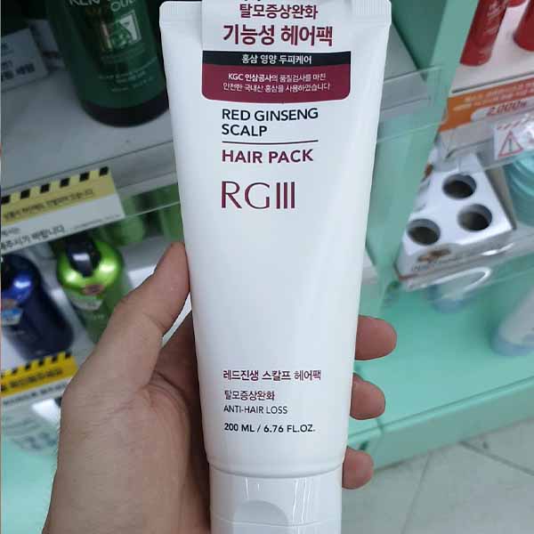 RGIII Red Ginseng  Hair Pack 200ml