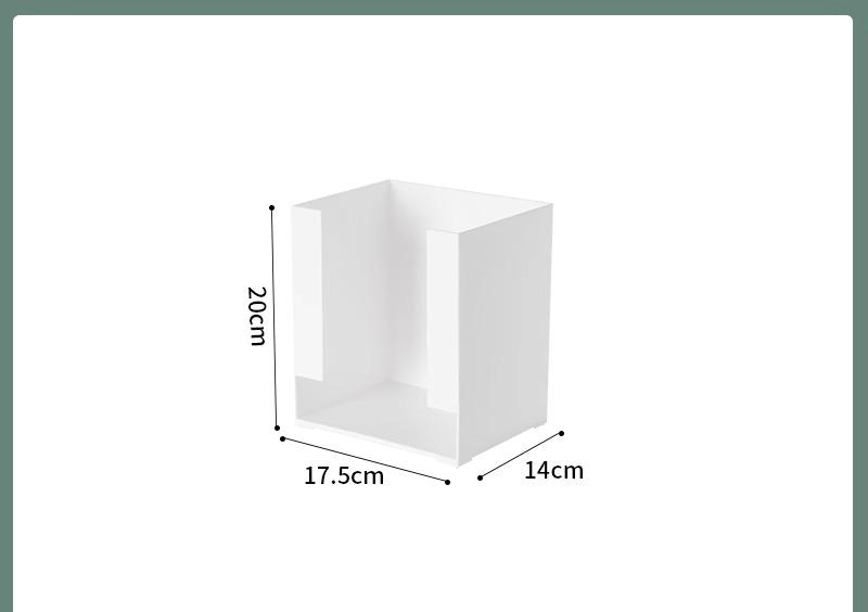 

Instant Noodles Storage Box Organizer Rack Instant Noodles Storage Box Stacking Multifunctional Wall-mounted Mask Storage Boxes