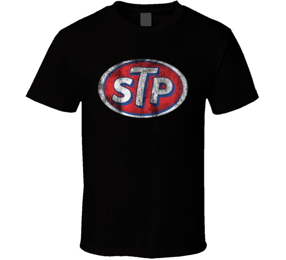 STP Black Distressed Unisex T-Shirt S