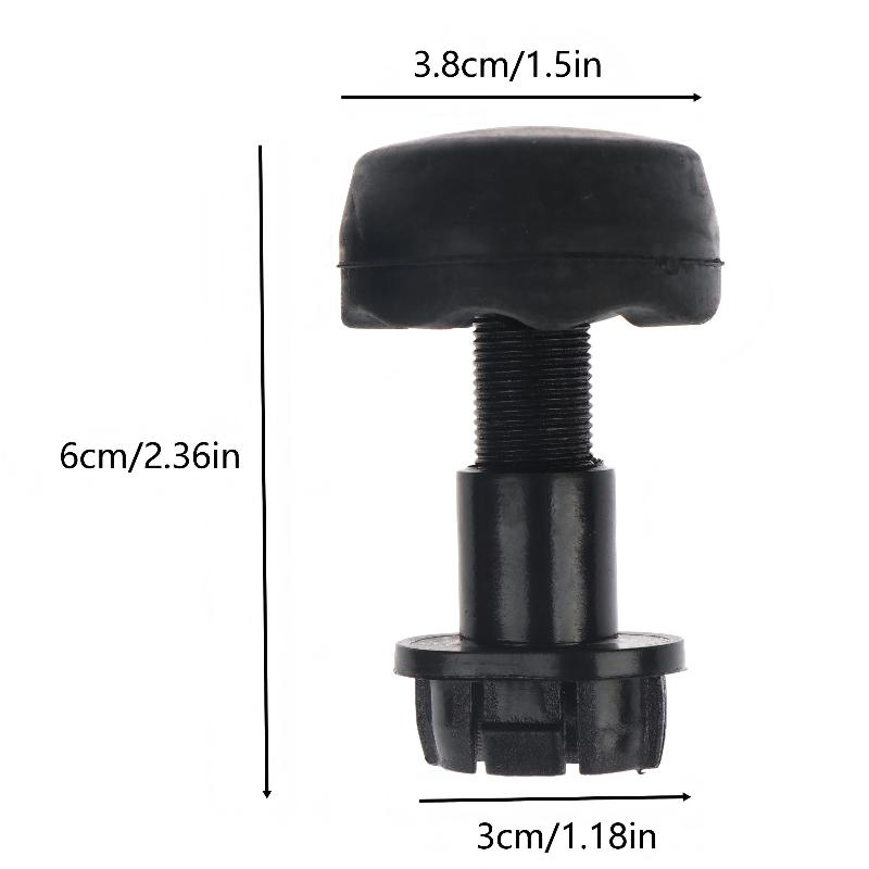 2Pcs Car Hood Stop Buffer Rubber Adjustment Bumper Stopper For Vehicle Engine Cover Shock Absorption Protection Cv6Z16758A