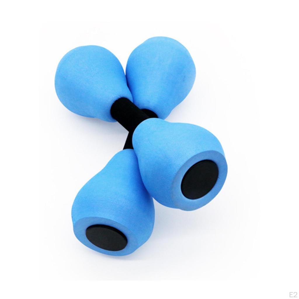 Aquatic Exercise Dumbells Aerobic Lightweight Water Sports Fitness Barbell EVA Foam