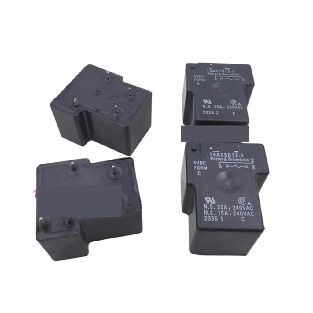 1pcs/lot Relay:T9AS1D12-5 T9AS5D12-5 5VDC 4pins 5pins(T9AS1D12-5)