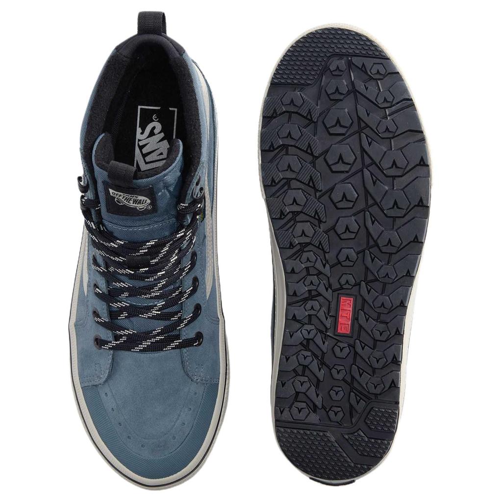 Vans Sk8-Hi Comfortable Versatile High-Top Skate Shoes Unisex Sneakers Blue White VN000DAQRV2