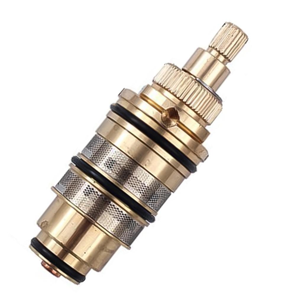 Brass Valve Built-in Thermal Components Safety Override Knob