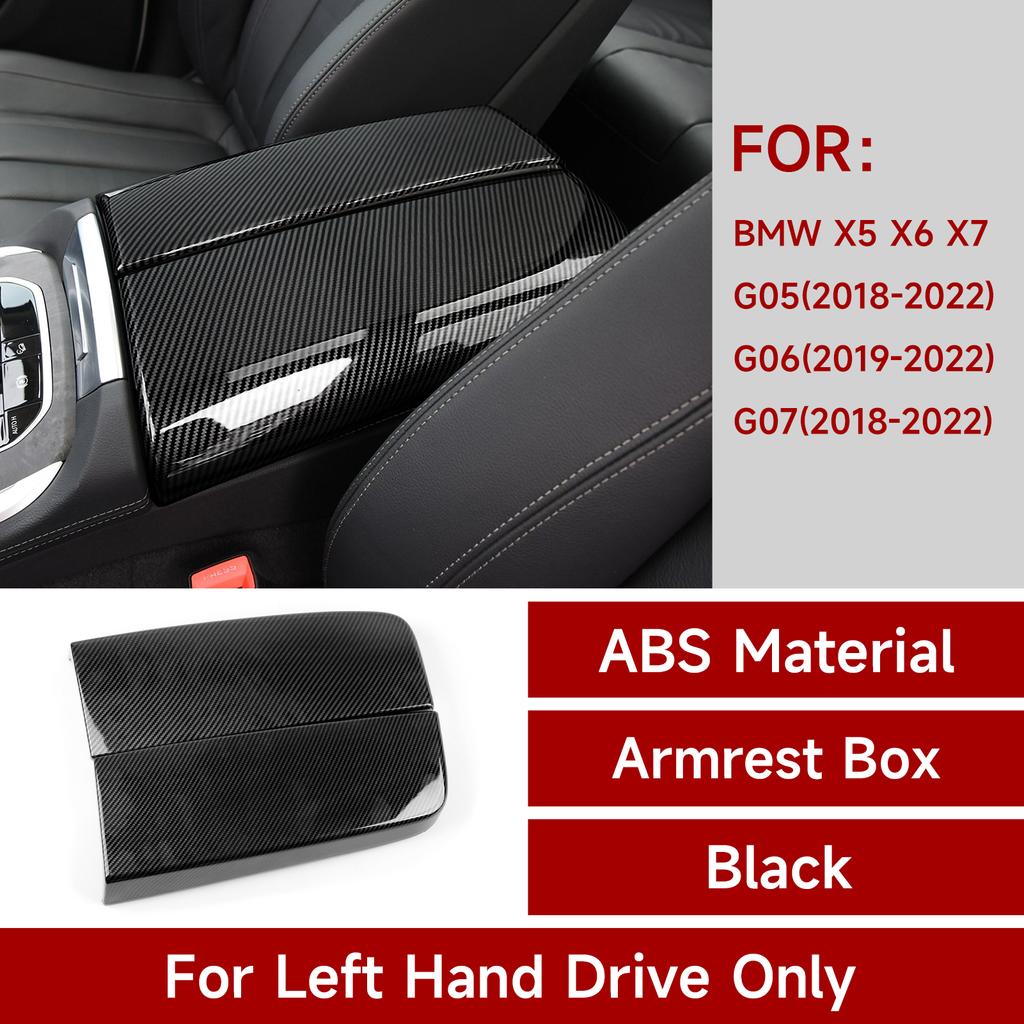 For BMW X5 G05 X6 G06 X7 G07 -2022 Accessories Armrest Cover Lid ABS ...