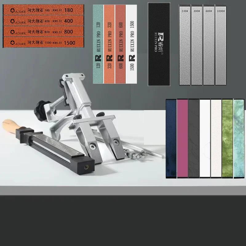 XK 2026 Fixed Knife Sharpener Kitchen Sharpening Stone Sharpeners Angle Professional Grinding System Diamond Whetstone Woodwork
