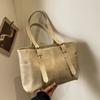 2025 Korean Trend Solid Color Shoulder Bags Women Designer Bag Large Capacity Tote Bag Elegant Female Handbags