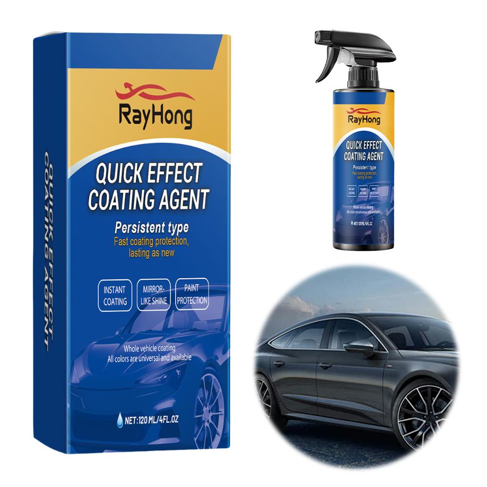 120ml Car Coating Hydrophobic Protection Long Lasting Water Repellent Spray Anti-Fogging Protection Agent for Car Polishing