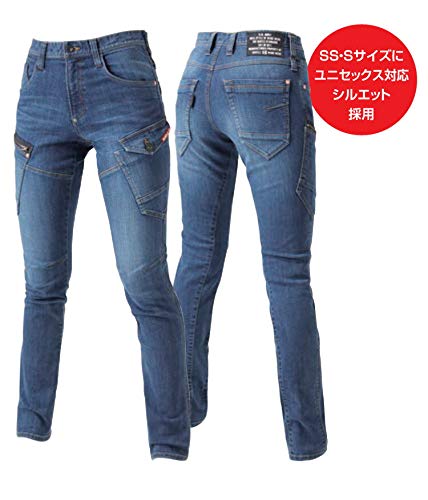 BURTLE Workwear Cargo Pants (Unisex) 5002 Cordura Denim 3L 45 Indigo