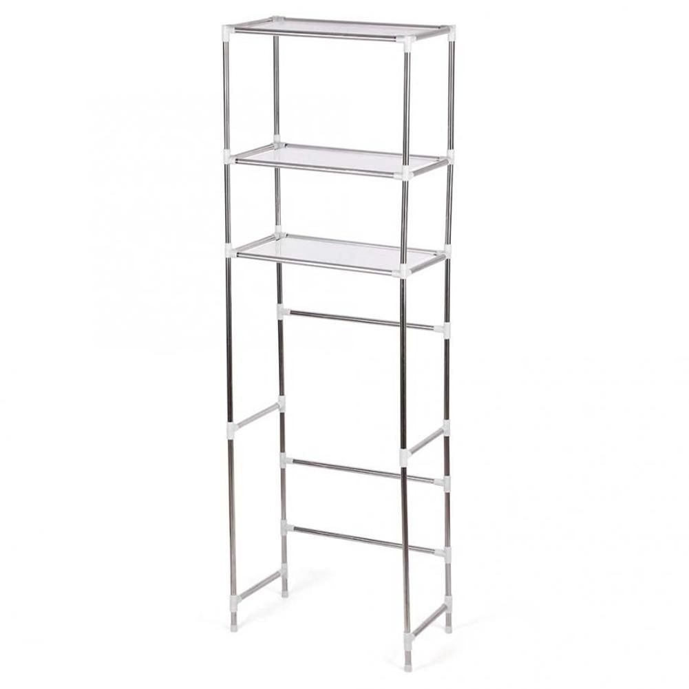 Storage Rack Over Toilet Laundry Washing Machine Bathroom 3‑Tier Shelf Unit   165*53cm