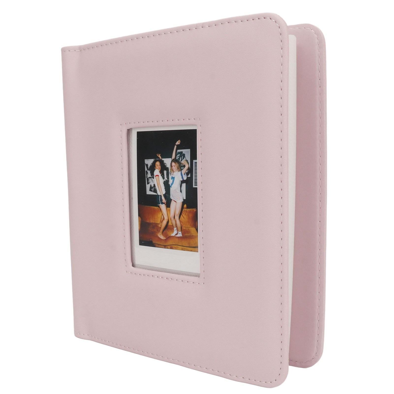 

Фотоальбом Instant Photo Album 288 карманов 2x3 фотоальбом с окошком в обложке из искусственной кожи для Mini 12 розовый