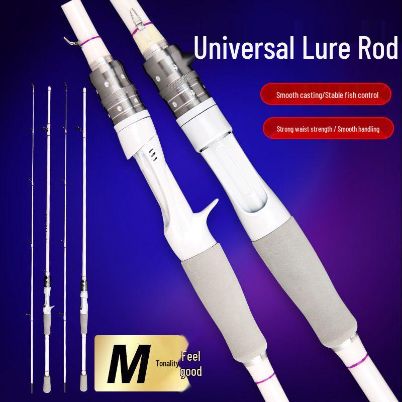 Telescopic ML Action Lure Fishing Rod - Medium-Fast, Long Cast, All-Purpose