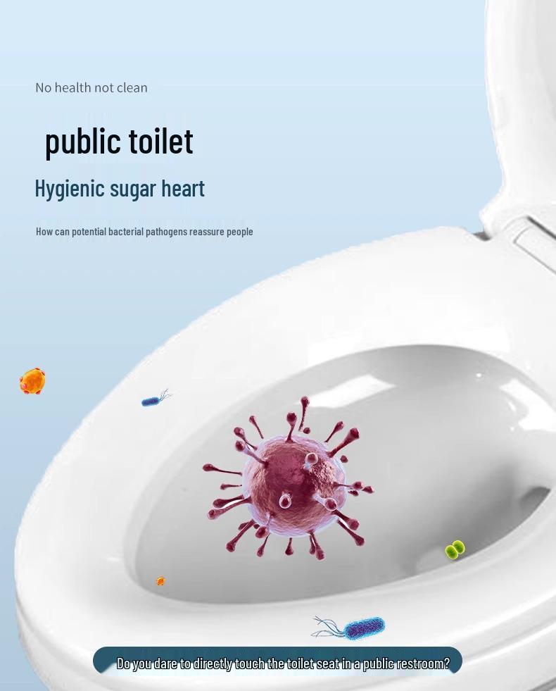 Individually Packaged Disposable Toilet Seat Covers