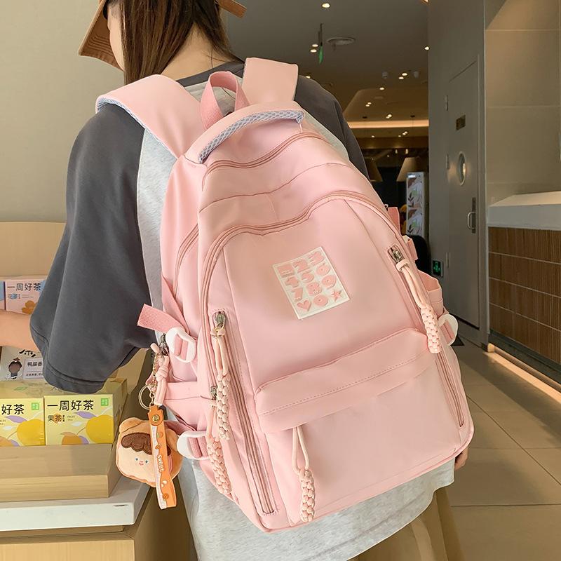 

Schoolbags Children Elementary School Girls Junior High School High School Students College Students High School Students Backpack Bag