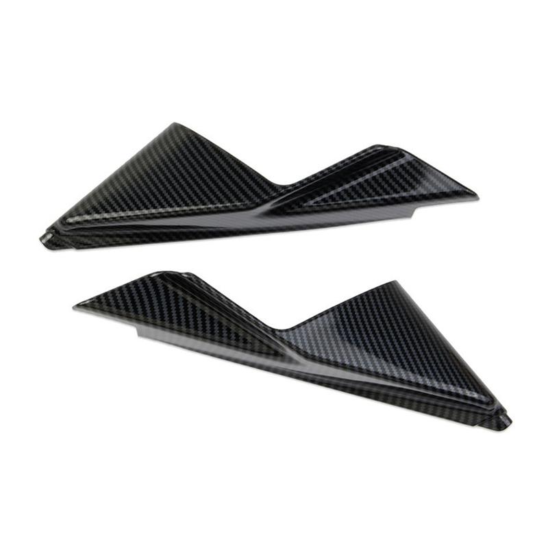 For Nissan 370Z Triangular Pillar Stickers Fornissan 370Z A-Pillar Decoration Fornissan 370Z Carbon Fiber Color