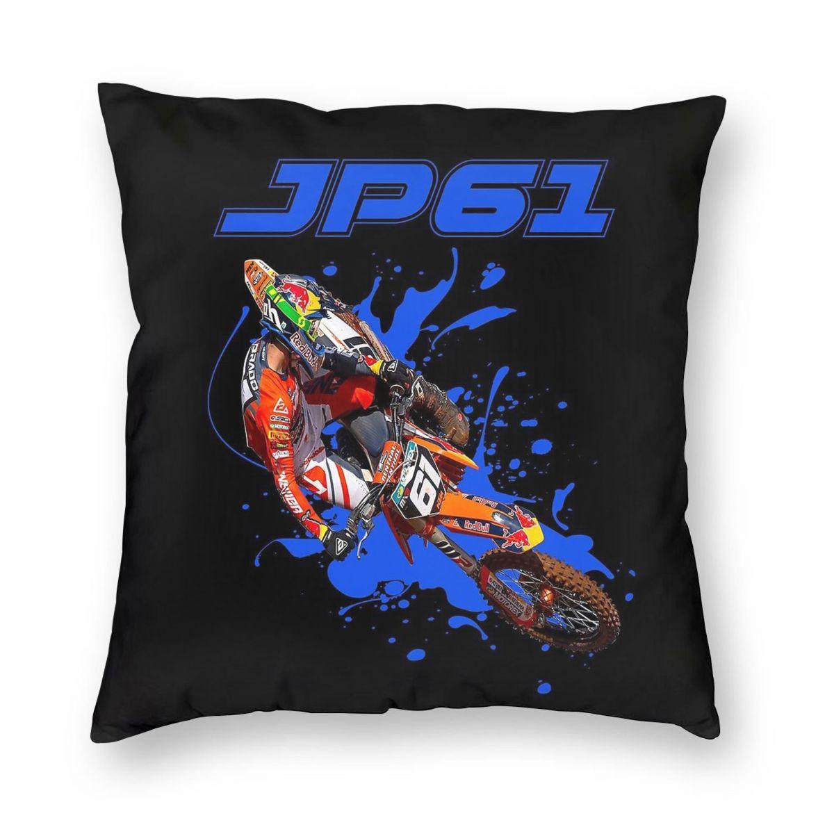 

Хорхе Прадо 61 Чемпион по мотокроссу Квадратная наволочка Полиэстер Лен Бархат Креативный Декор на молнии Подушка для кровати 12x12Inch