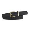 2024 Women's Frosted PU Pin Buckle Thin Belt: Versatile High-End Dress Accessory