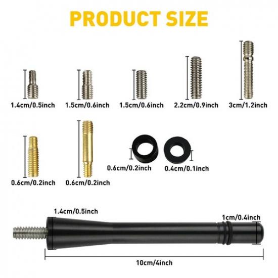 4" BLACK Car Roof Antenna Radio FM/AM Aerial Signal Accessori for TOYOTA TACOMA