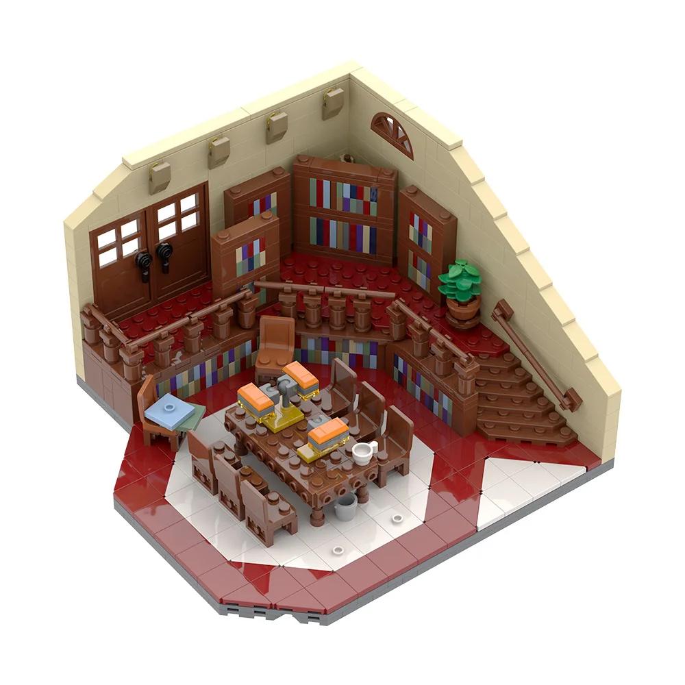 Gobricks MOC-99148 Buffy the Vampire Slayer: Sunnydale High School Library Building Blocks Bricks Toys Gift