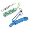 Spring Pole Dog Rope Toy Muscle Builder Interactive Dog Hanging Rope Toy for Small Medium Large Dogs